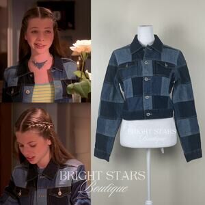 Rare Vintage Patchwork Denim Jacket ASO Dawn Summers BtVS Y2K